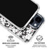 Disney Mickey Mouse Face Pattern iPhone 15 Clear Case